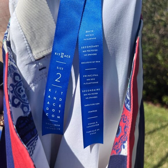 Kit and Ace More Volume A Line Silk Skirt Size 2 - Picture 5 of 9